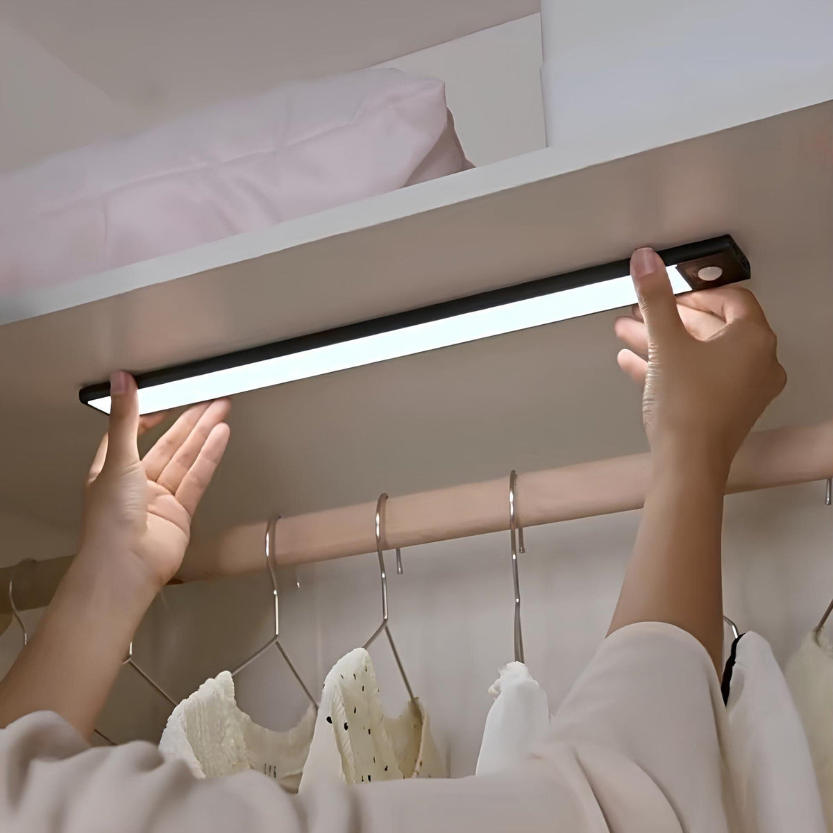 LumiSense LED Motion Sensor Light | Wireless Rechargeable Light with Adjustable Colours