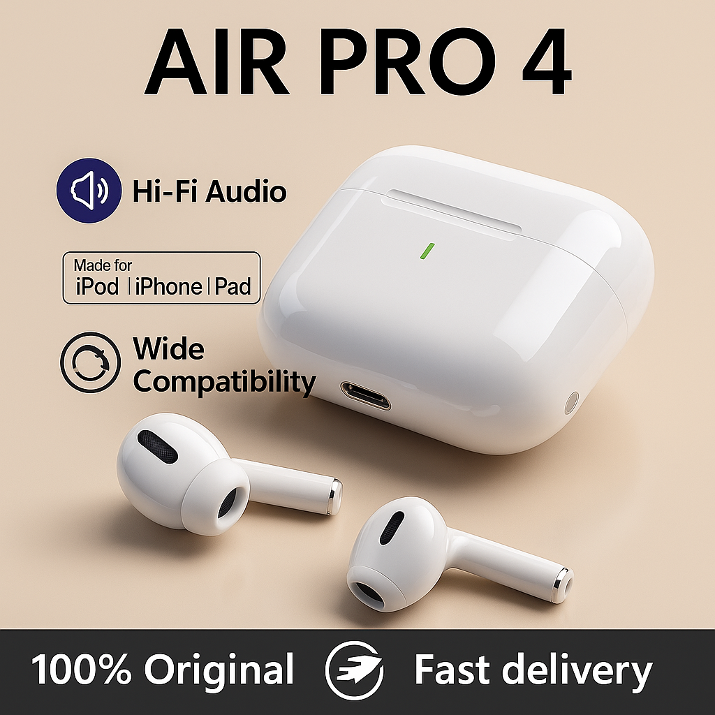 New Air Pro Wireless Earbuds – Bluetooth 5.3 HiFi Sound