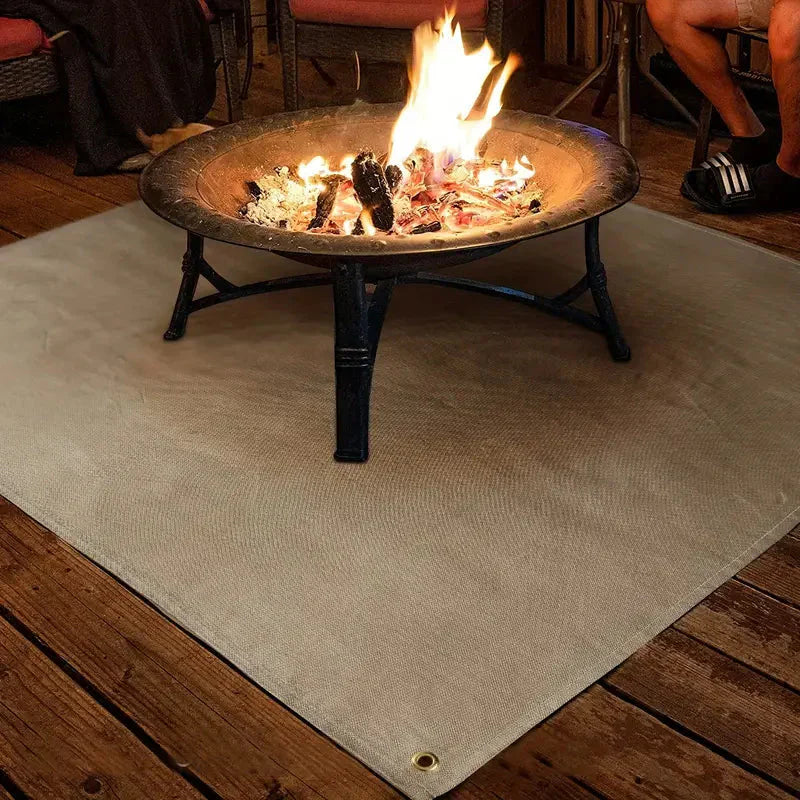 FireGuard Heat-Resistant BBQ Mat | Fire Pit & Grill Protection Mat