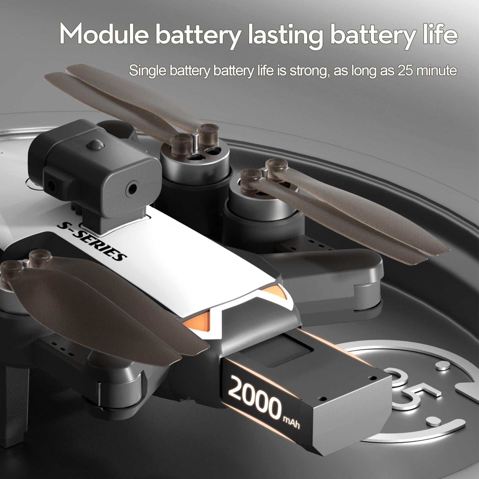 Foldable Drone with 4K & 8K Dual Cameras and Obstacle Avoidance