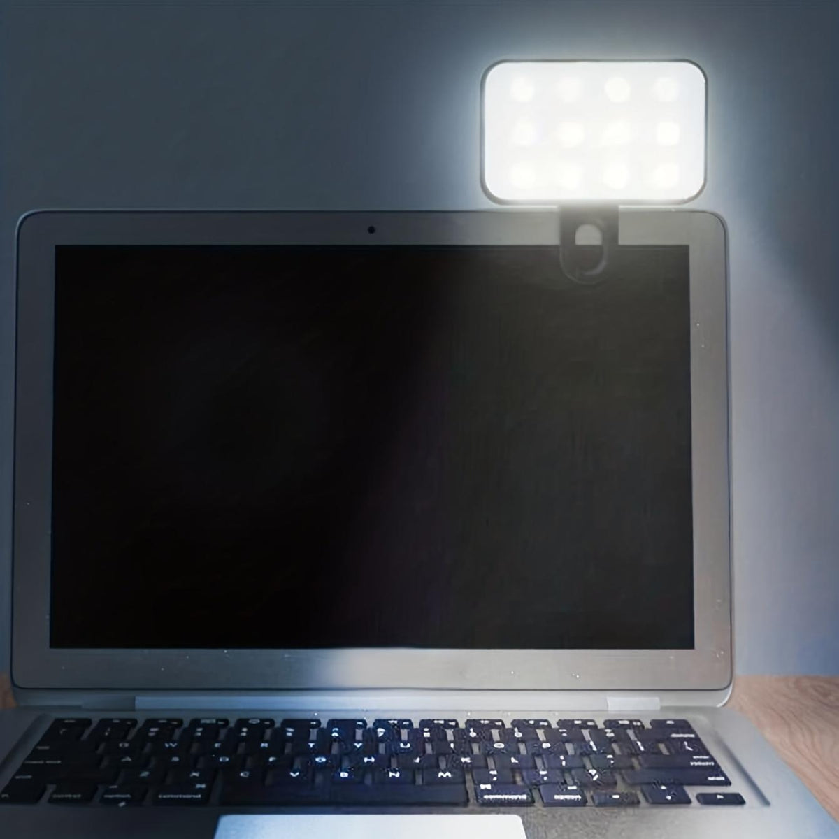 Mini Rechargeable Clip-On Selfie Light for Phones & Laptops