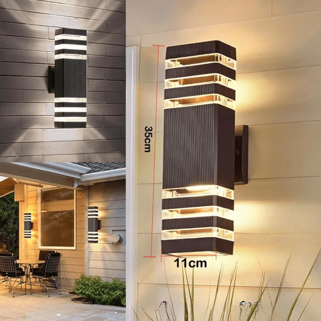 LumiArc LED Outdoor Wall Light [2 pack]