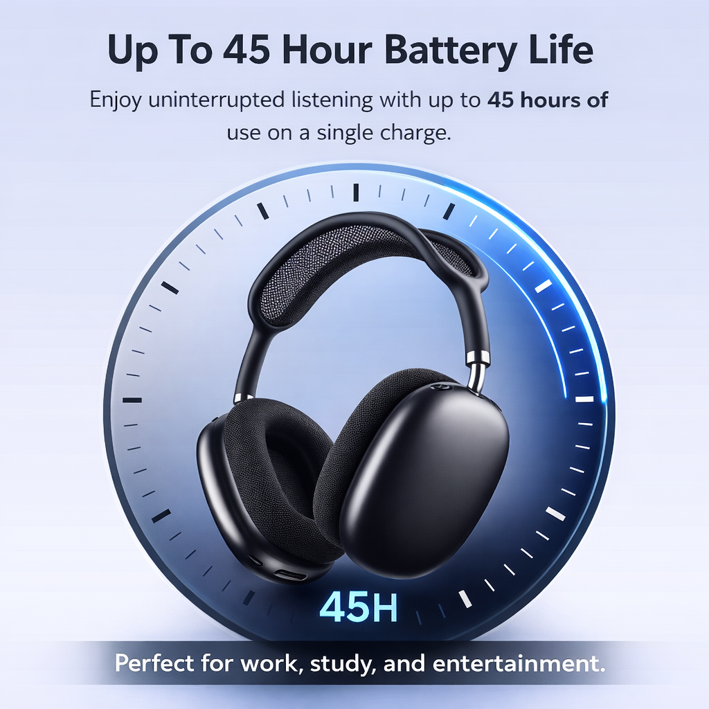 ActPro Max Air Wireless Noise Cancelling Headphones