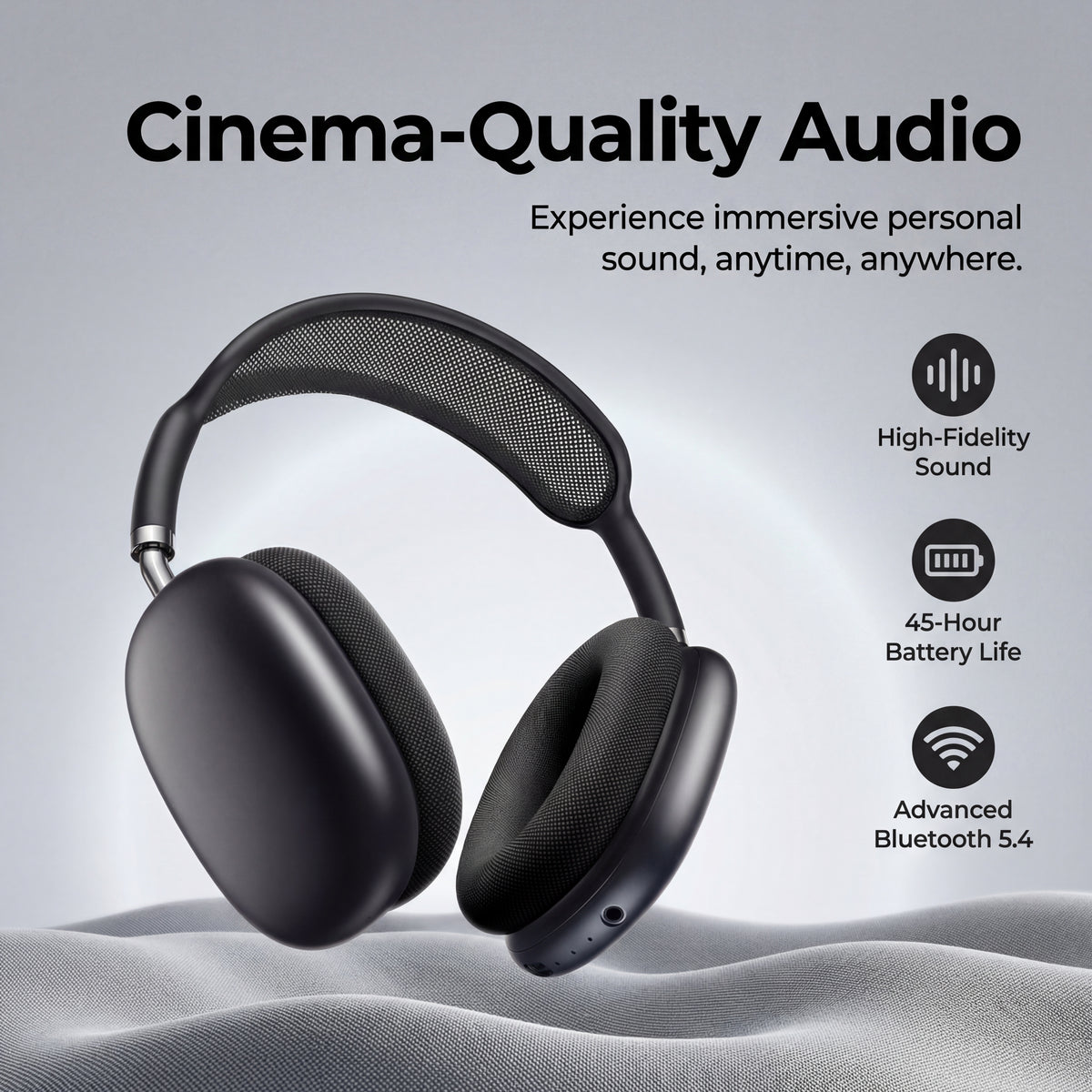 ActPro Max Air Wireless Noise Cancelling Headphones