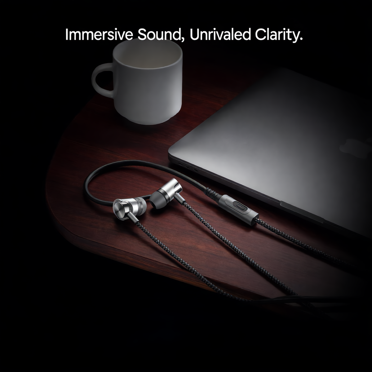 Hi-Fi Wired In-Ear Earphones – Noise Cancelling, Ergonomic 3.5mm Headphones