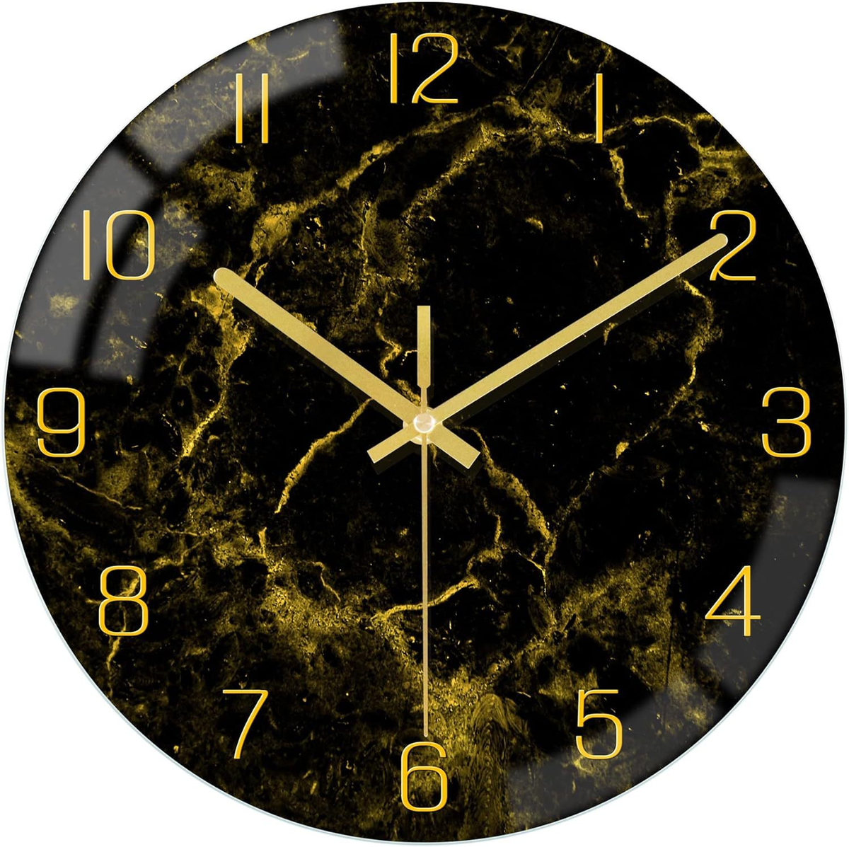 ArtiqueGlass Modern Wall Clock | Decorative Acrylic Clock for Stylish Homes