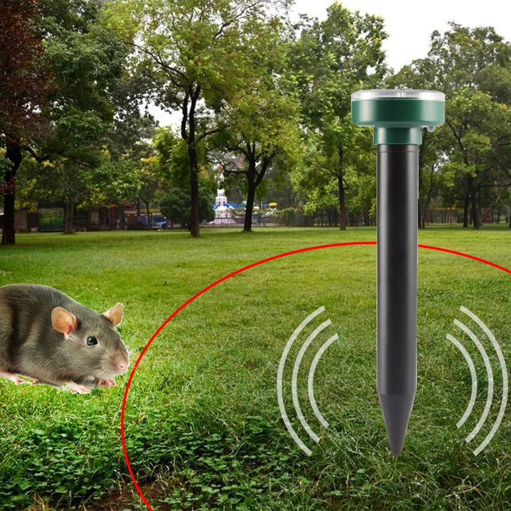 Solar Ultrasonic Pest Repeller – 4-Pack Eco-Friendly Outdoor Defense