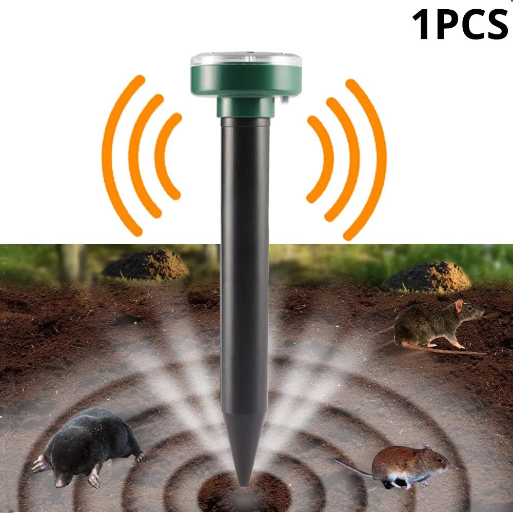 Solar Ultrasonic Pest Repeller – 4-Pack Eco-Friendly Outdoor Defense