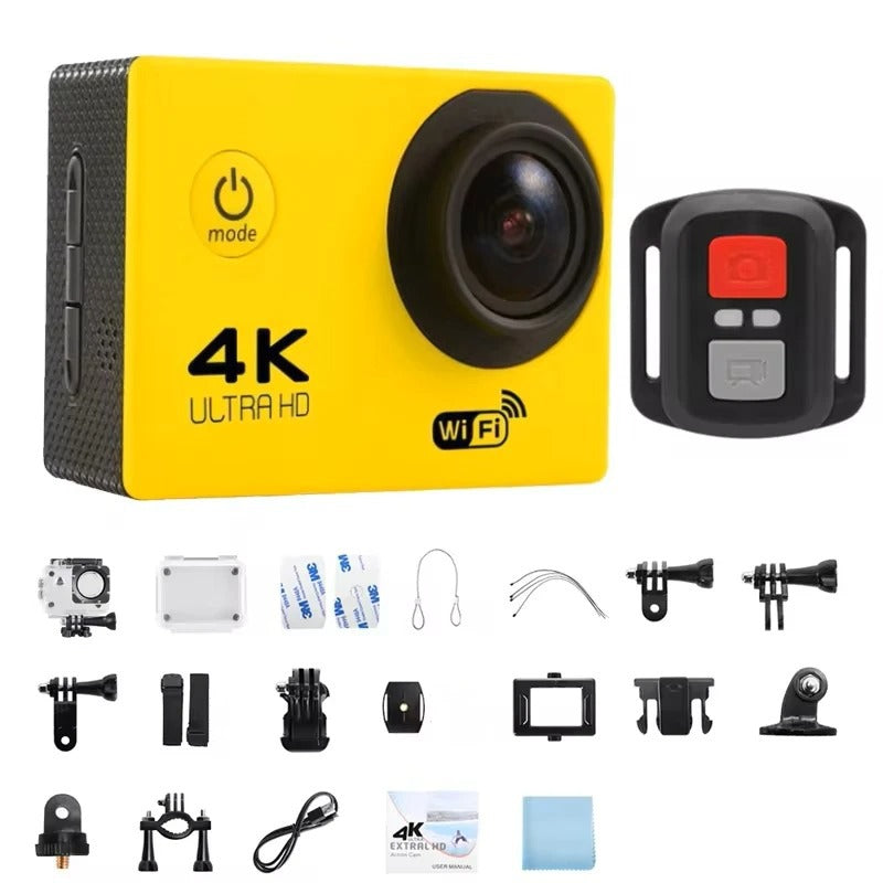 Ultra HD 4K Waterproof Action Camera with WiFi