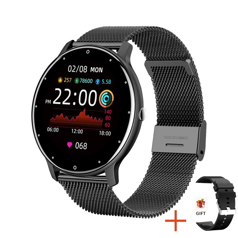 Ladies Smart Watch Full Touch Fitness Sports Tracker