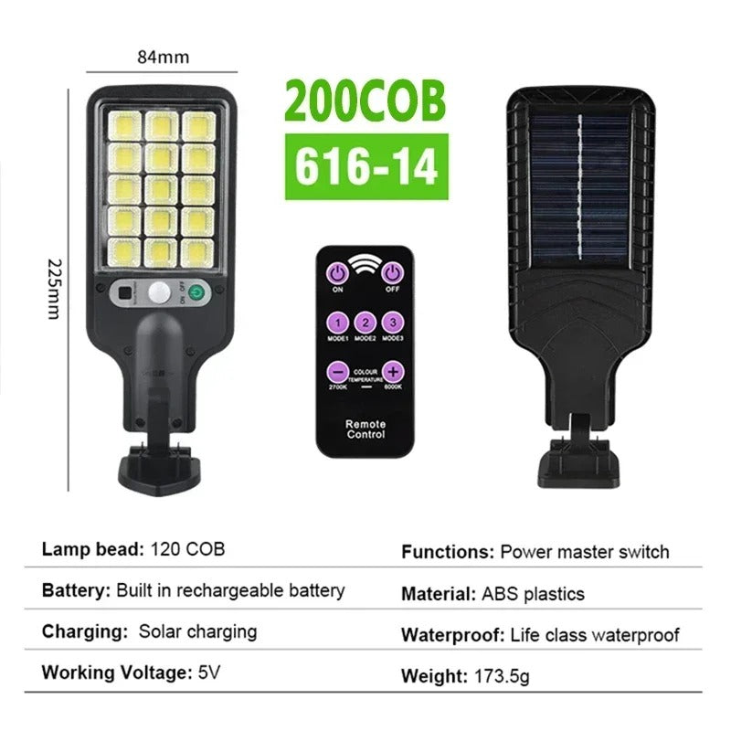 Solar Motion Street Light