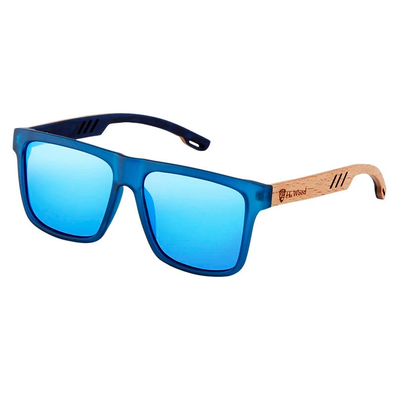 Polarized Square Sunglasses for Men with UV400