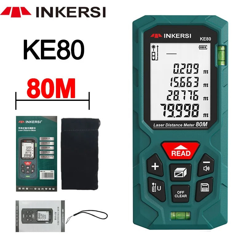 Laser Distance Meter – Digital Rangefinder 40M/70M/120M