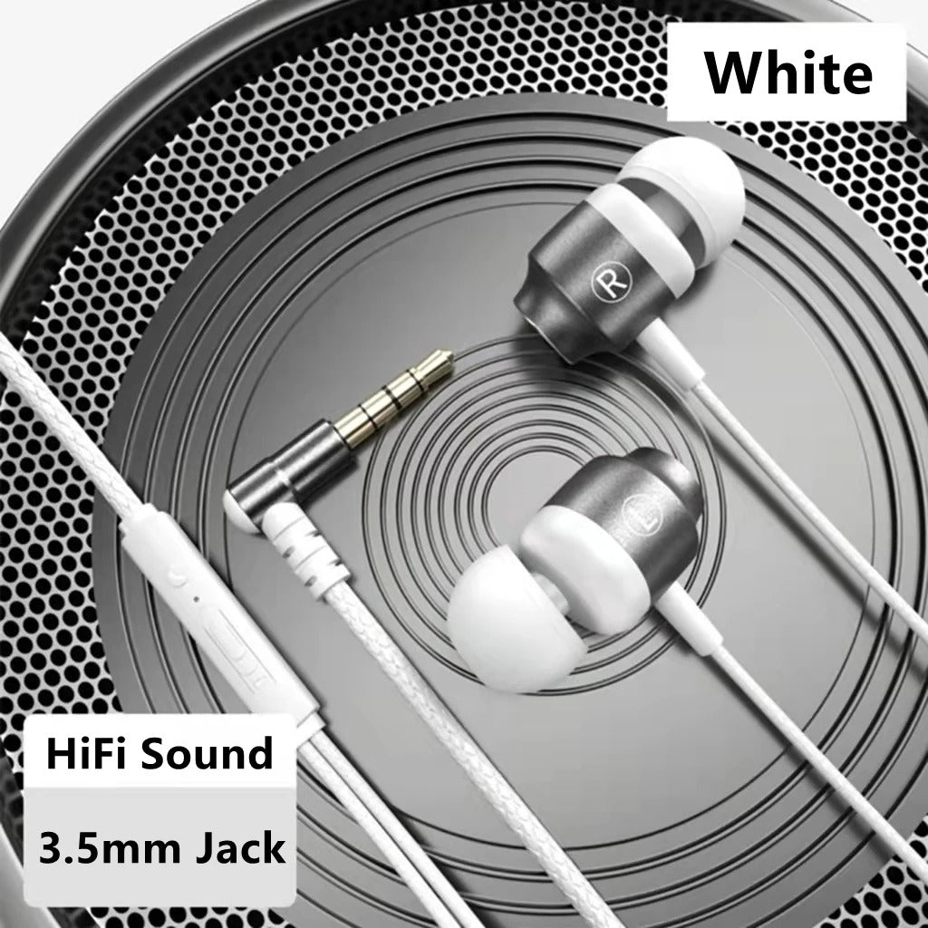 Pro Wired Gaming Earphones – Dual Mic, HiFi Bass, 3.5mm