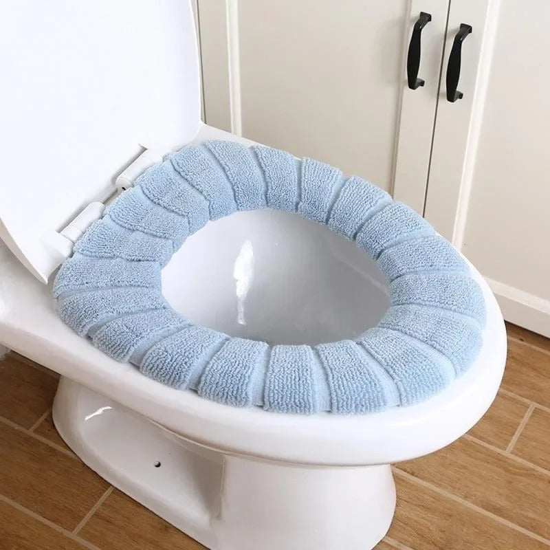 Soft Washable Toilet Seat Cover – Warm Acrylic Mat