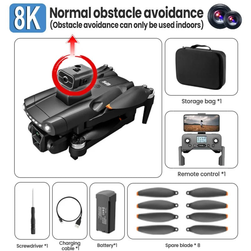 Dual Camera 1080P HD Foldable FPV Drone