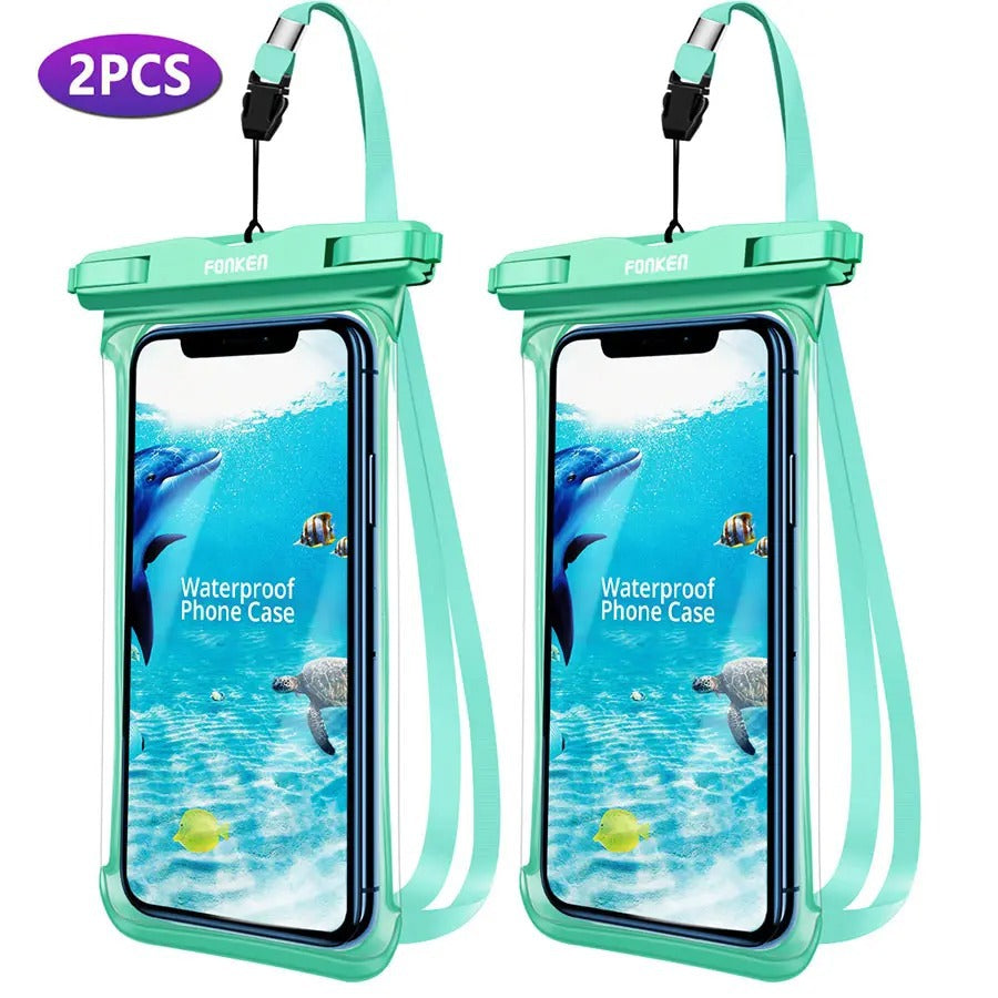 Full View Waterproof Phone Pouch – Underwater, Snow & Rain Protection