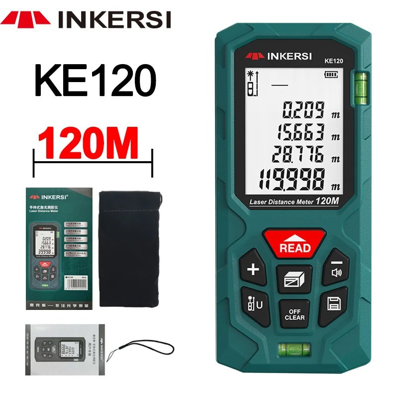 Laser Distance Meter – Digital Rangefinder 40M/70M/120M