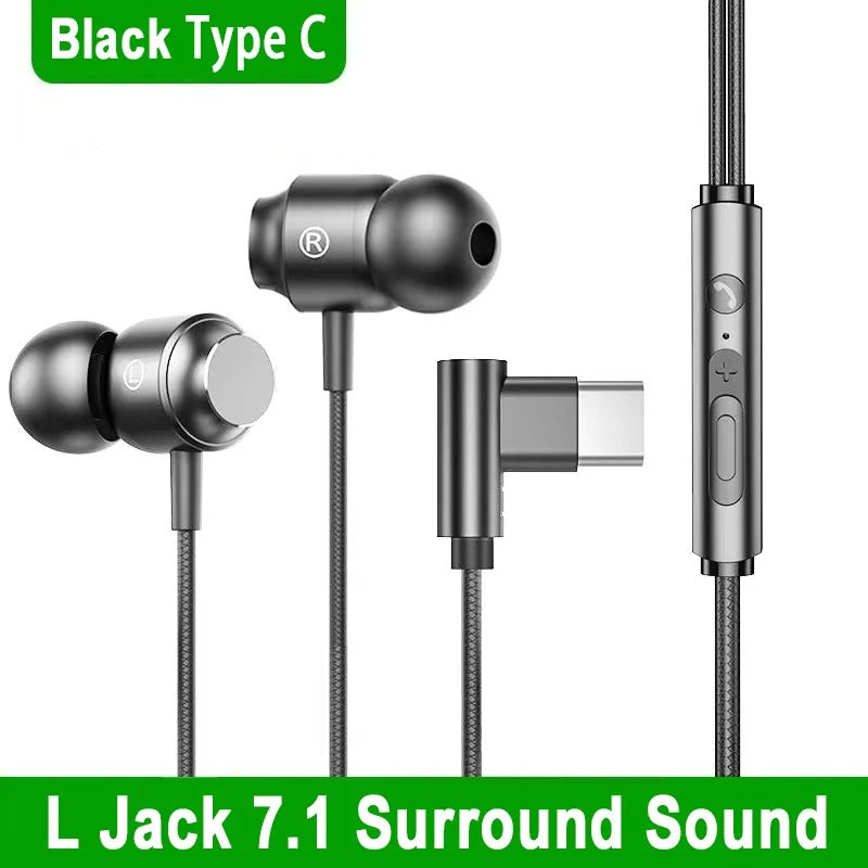 Jack Wired Gaming Headset – HiFi Surround Sound with Mic
