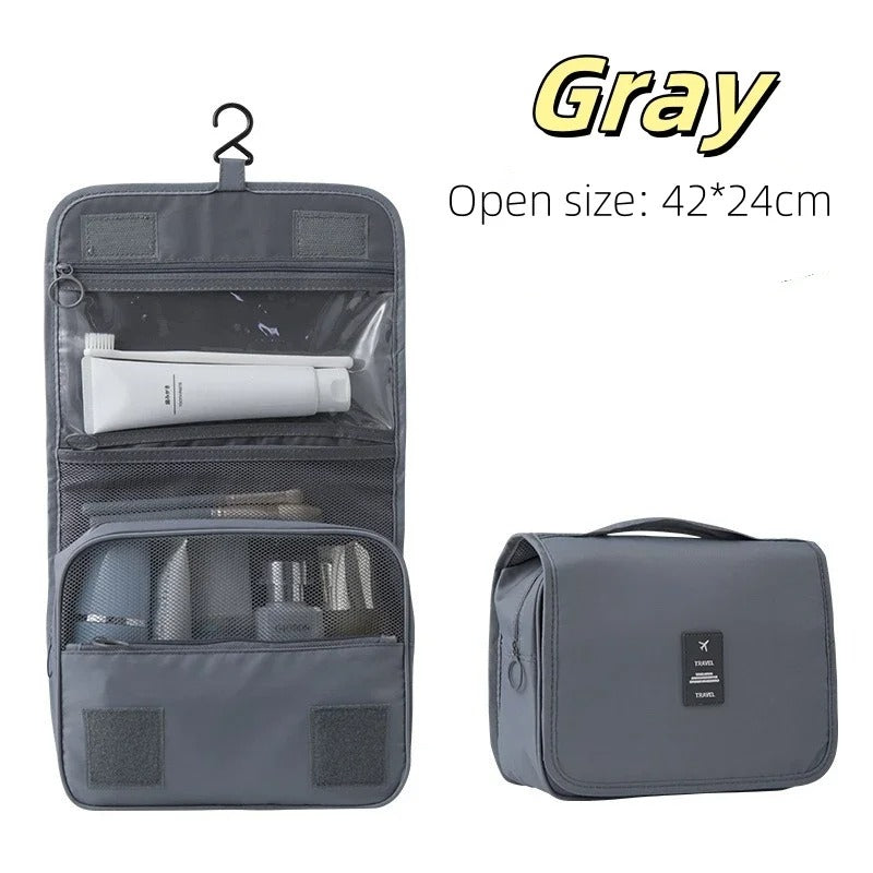 High-Quality Travel Makeup Bag – Waterproof Toiletries Organizer