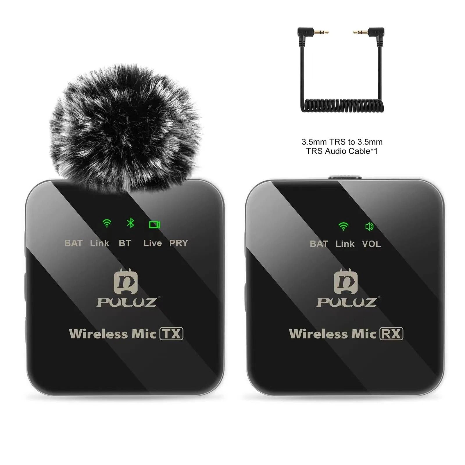 Wireless Lavalier Microphone with Noise Reduction for Smartphones