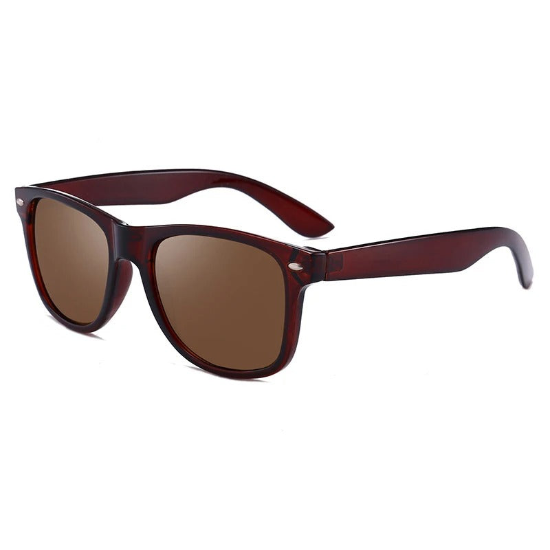 Classic Polarized Square Sunglasses UV400 for Men Women