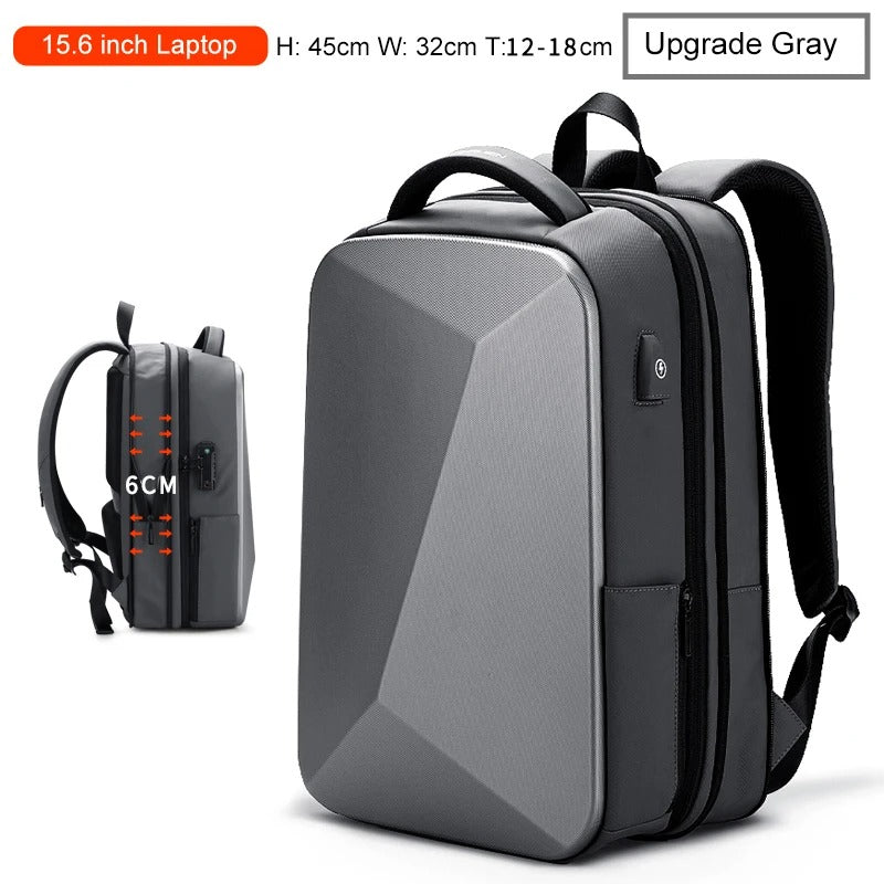 Anti-Theft Laptop Backpack – Waterproof Travel & Work Bag with USB Charging Port