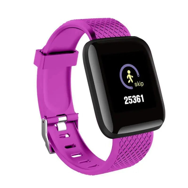 Bluetooth Fitness Tracker Smartwatch – Heart Rate & Sleep Monitor