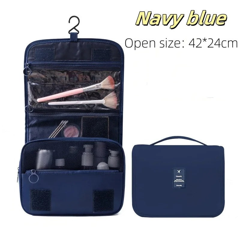 High-Quality Travel Makeup Bag – Waterproof Toiletries Organizer