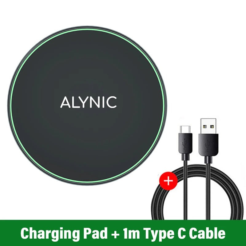 30W Wireless Charger Pad – Fast Charging Dock