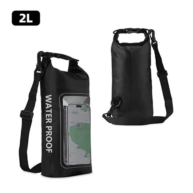 2L Dry Bag Swimming Pack – Waterproof Touch Screen Outdoor Storage Bag
