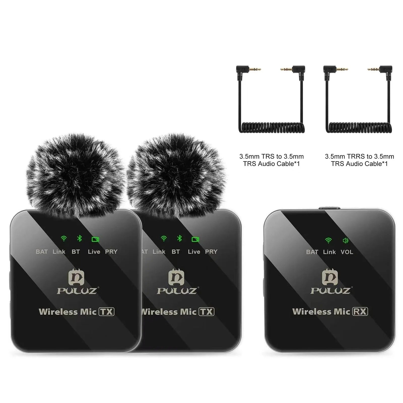 Wireless Lavalier Microphone with Noise Reduction for Smartphones