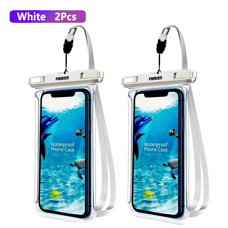 Full View Waterproof Phone Pouch – Underwater, Snow & Rain Protection