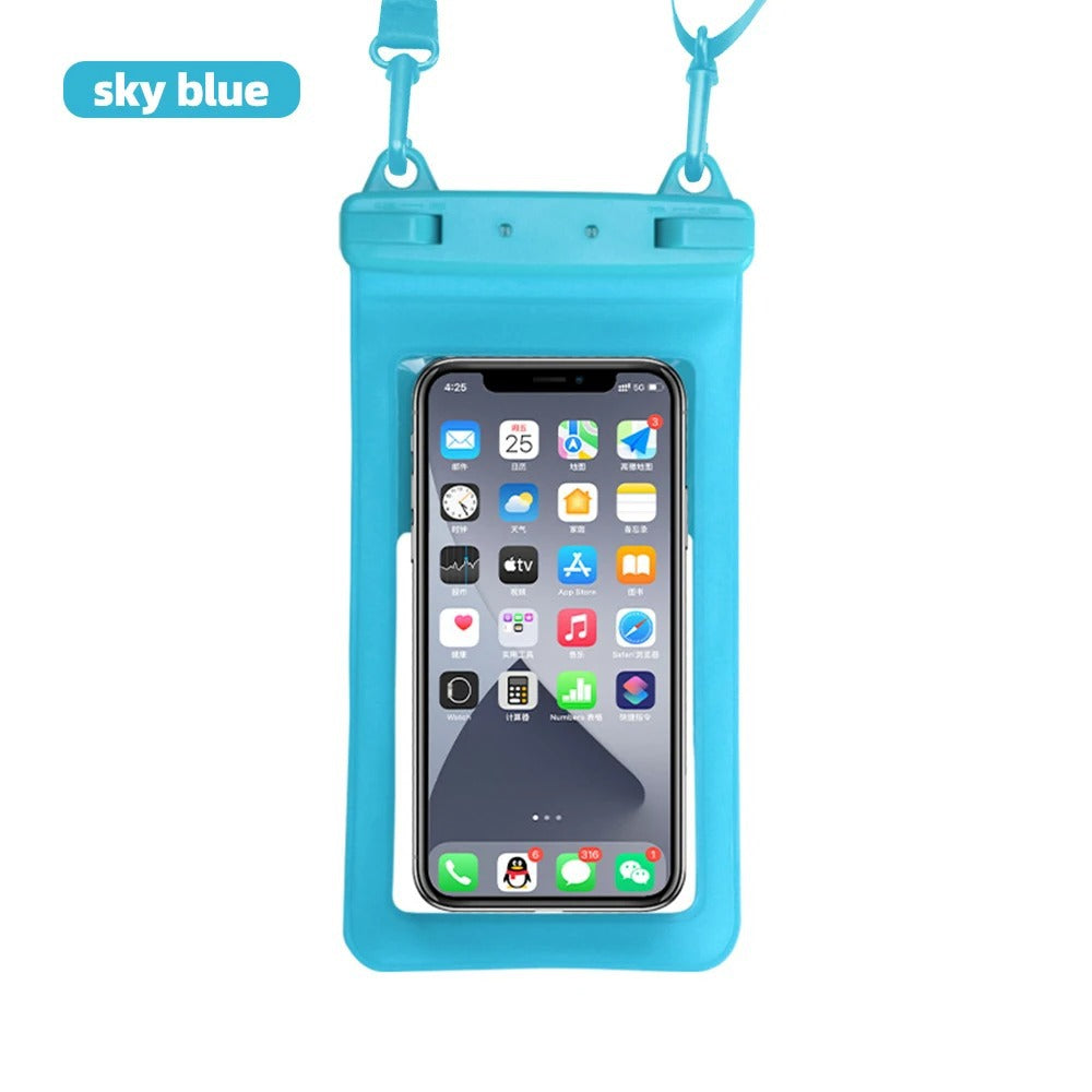 Full View Waterproof Phone Pouch – Underwater, Snow & Rain Protection