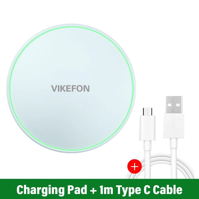 30W Wireless Charger Pad – Fast Charging Dock