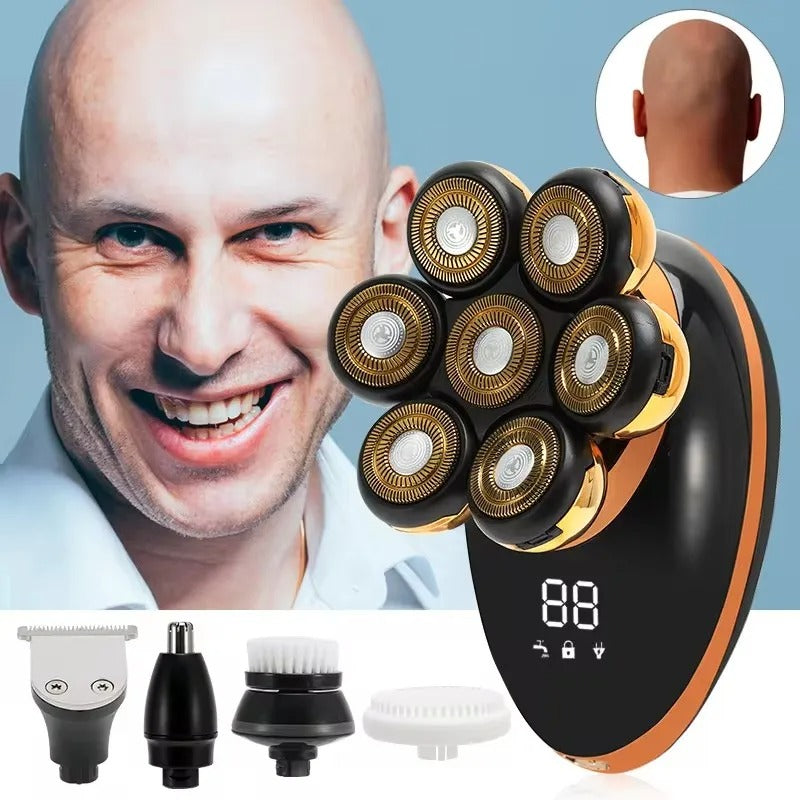 7D Floating Electric Shaver – Men’s Rechargeable Groomer