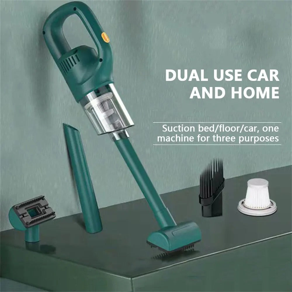 Cordless Rechargeable Handheld Vacuum Cleaner for Home and Car