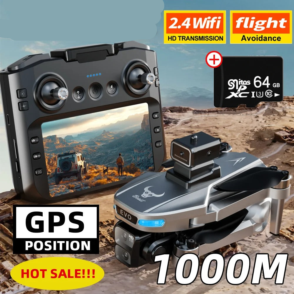 8K Dual Camera GPS Drone with Obstacle Avoidance