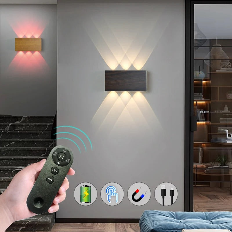Rechargeable Touch Dimming Wall Lamp
