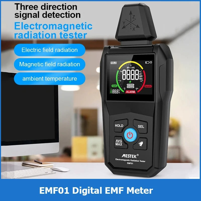 EMF01 Digital Electromagnetic Radiation Detector Meter