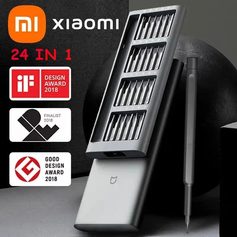 24-in-1 Magnetic Precision Screwdriver Set with Case