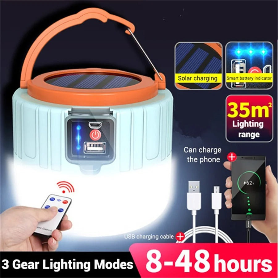 Outdoor Solar Camping Light Led Lamp