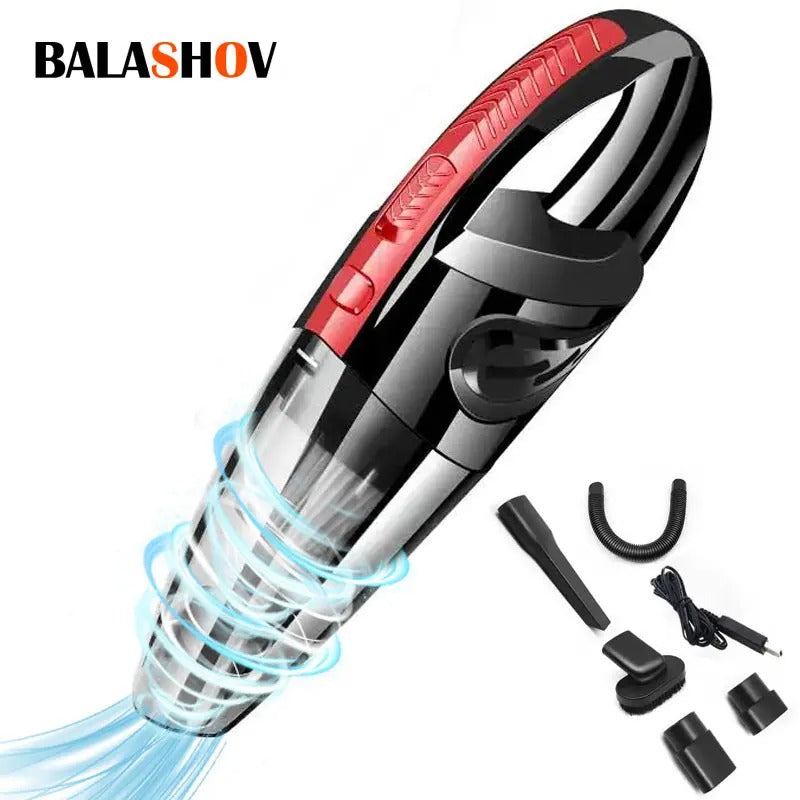 120W Cordless Car Vacuum Cleaner – Cyclone Suction Power