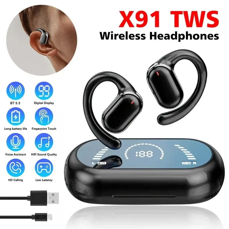 Earhook Bluetooth Earphones – Sports, Gaming & HiFi Sound