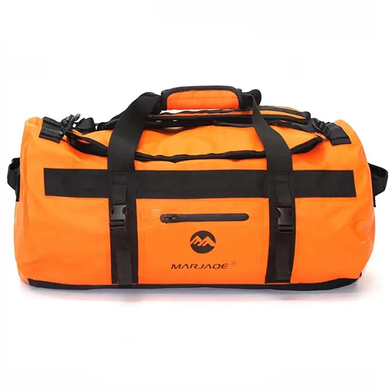 30L Waterproof Kayaking Bag - Dry Saddle Luggage for Beach, Rafting, Travel, Camping, and Swimming (Model X499A)