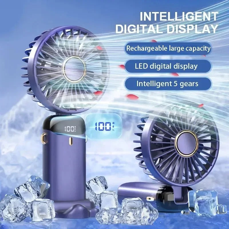 5000mAh Portable Fan Rechargeable