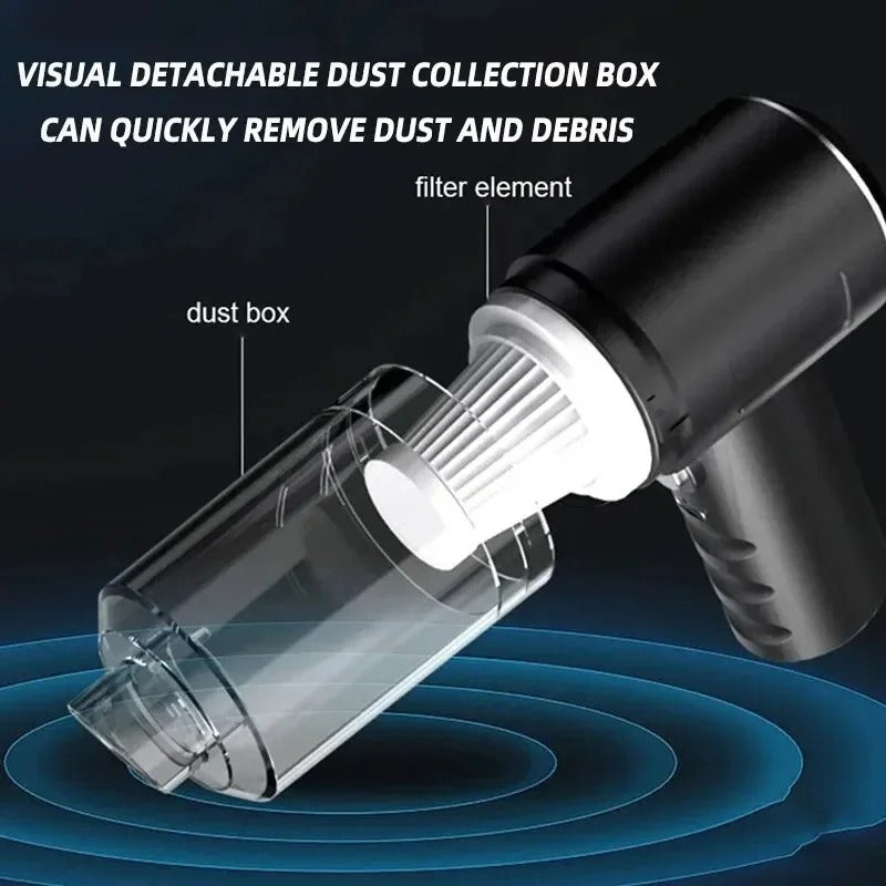 3-in-1 Cordless Vacuum Cleaner for Home and Car