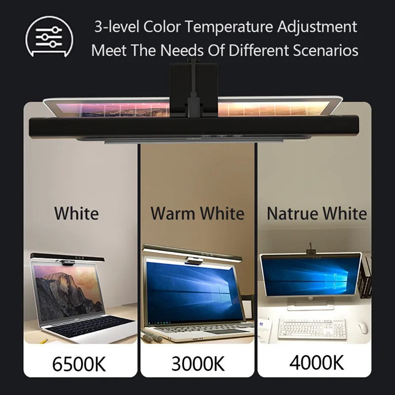 USB-Powered Eye-Care LED Monitor Light Bar