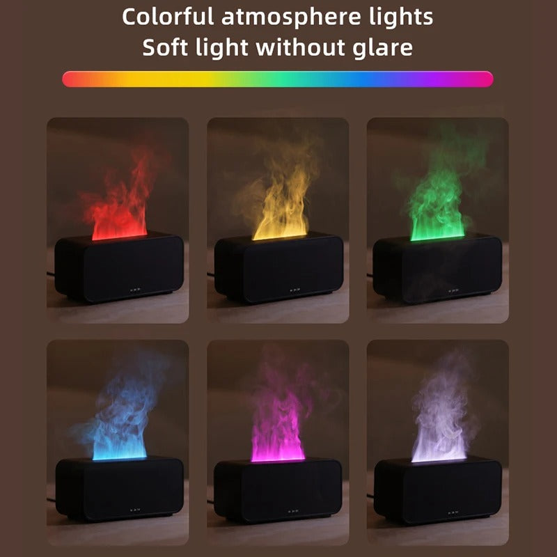 GlowFlame™ Aromatherapy Humidifier