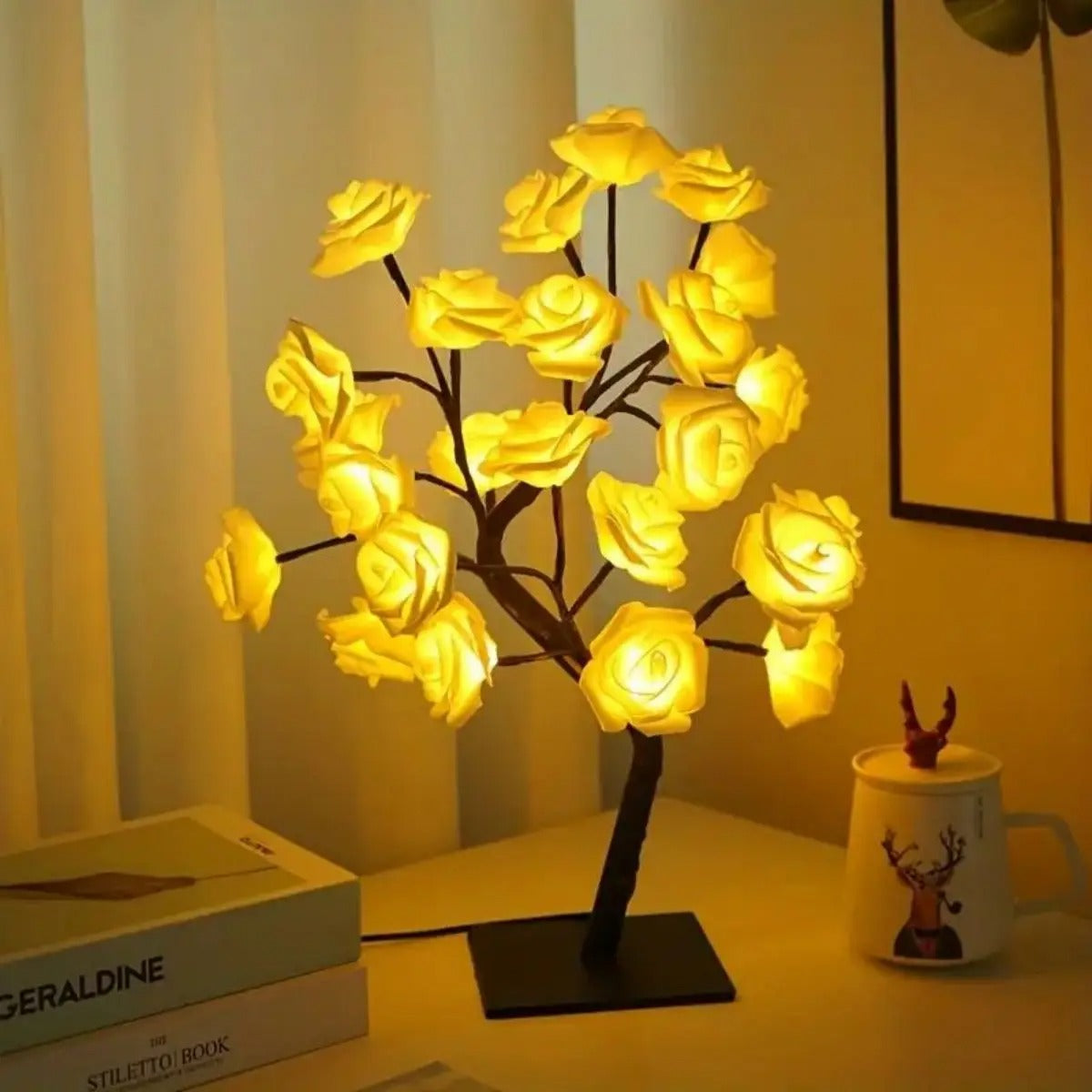 Rose Tree Table Lamp